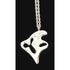 Ted Lowy Jewelry Rare Ted Lowy Sterling Abstract Modernist Amoeba Pendant Necklace 1960s