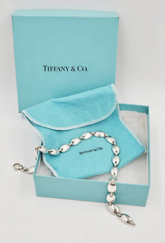 Tiffany & Co. Jewelry Retired Tiffany&Co Hefty Sterling Necklace w/Box