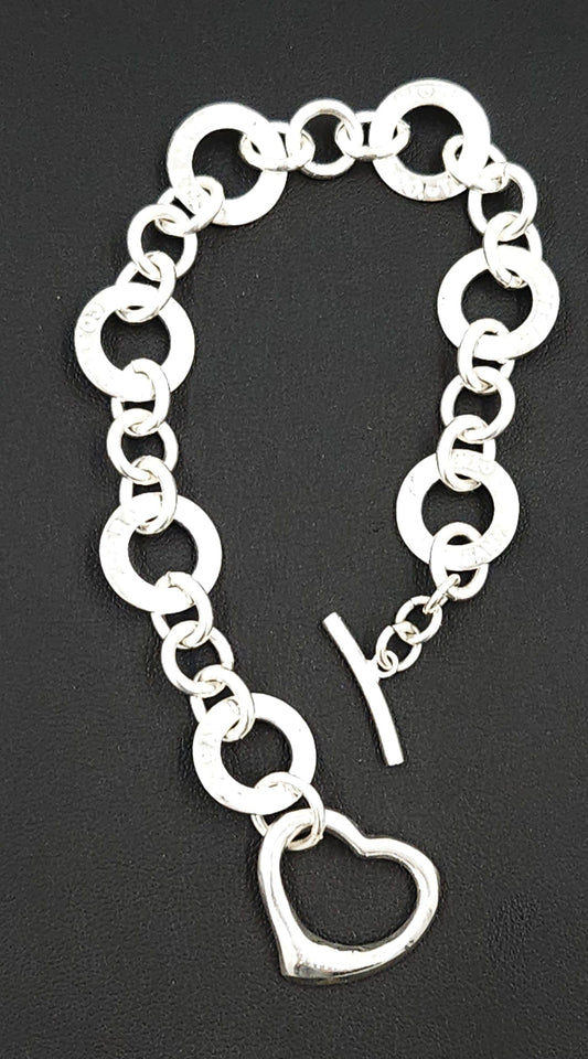 Tiffany & Co. Jewelry Superb Retired Tiffany&Co Sterling Modernist Bracelet