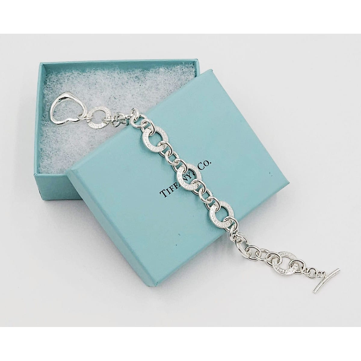 Tiffany &amp; Co. Jewelry Superb Retired Tiffany&amp;Co Sterling Modernist Bracelet
