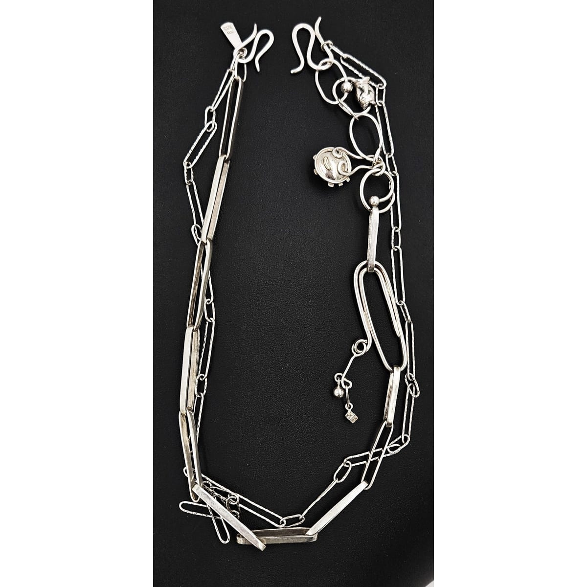 TMCMH Jewelry Designer Sterling Silver Necklace Circa