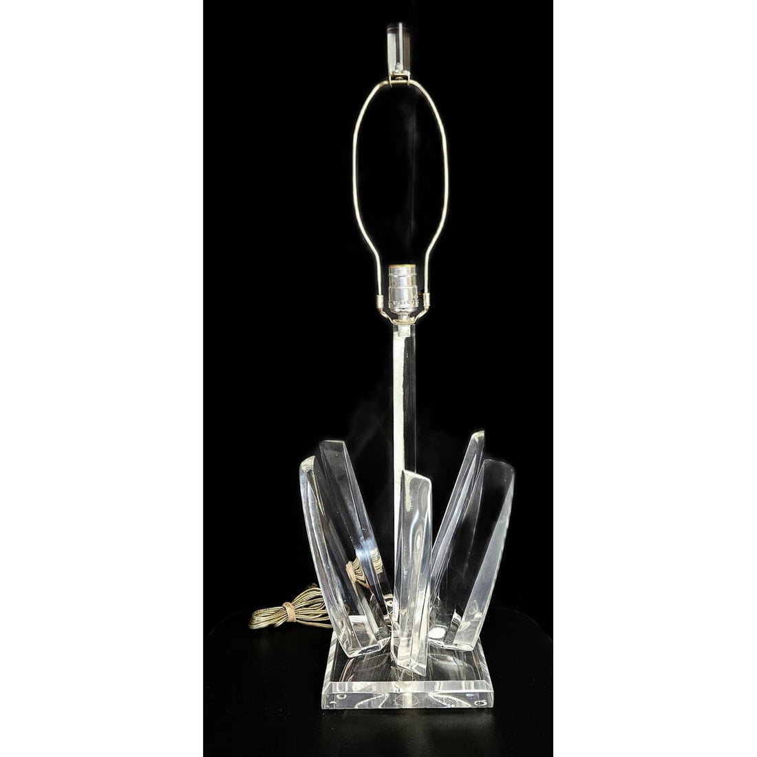 Van Teal Lamp Superb Van Teal Lucite Abstract Modernist Table Lamp Circa 1970/80&