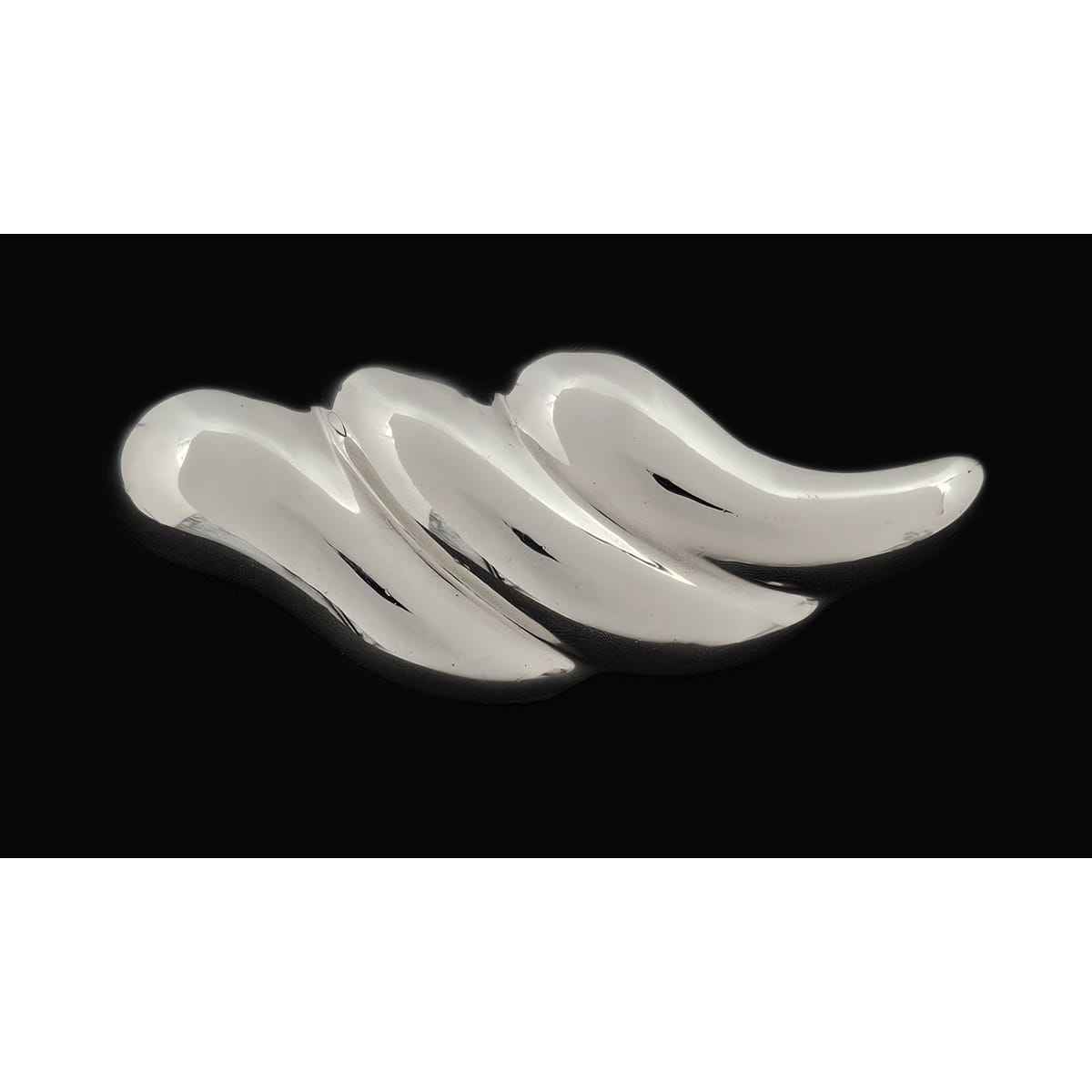 Zina Jewelry Designer Zina Sterling Modernist Brooch