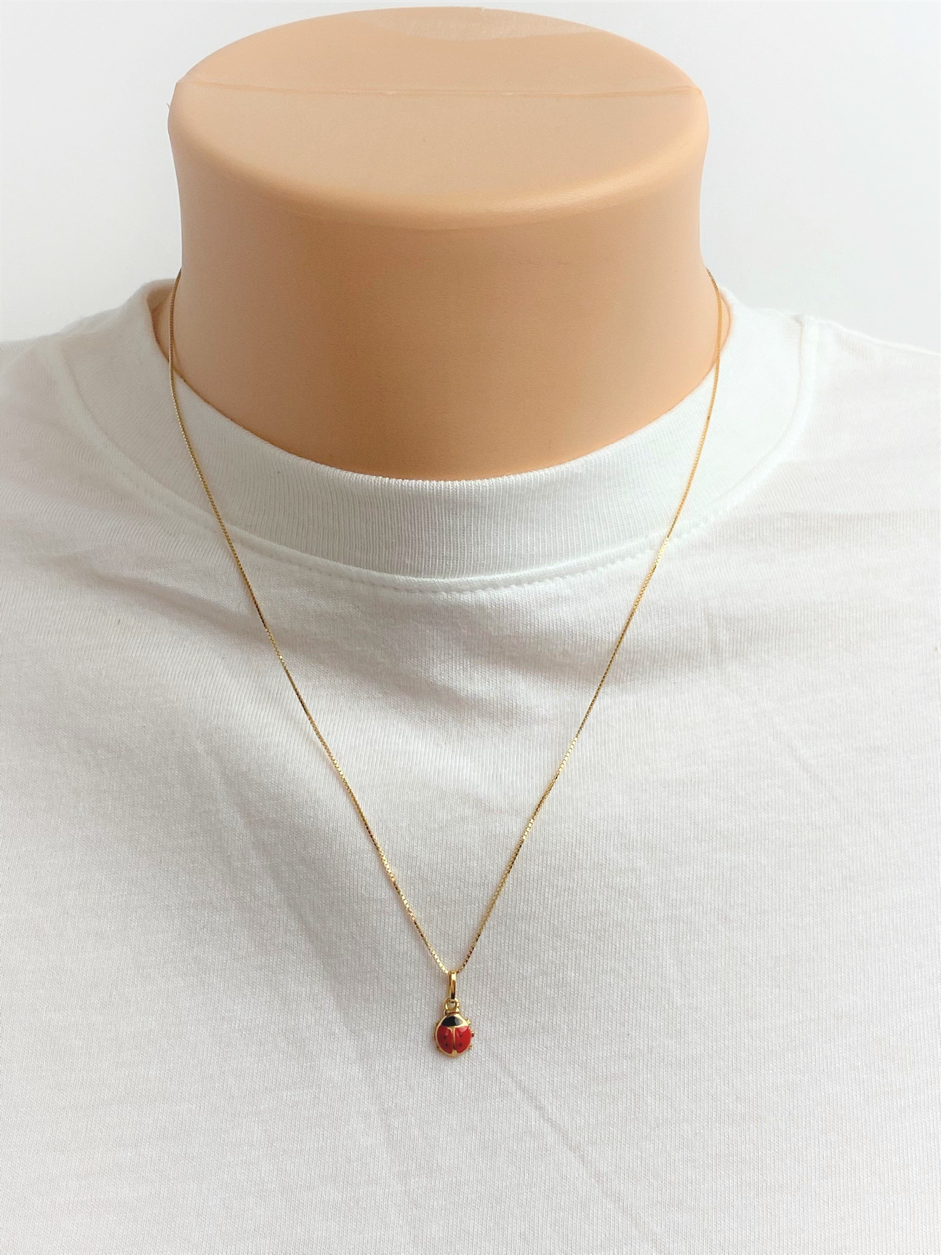 Gold Ladybug Necklace Ladybug Necklace Ladybug Jewelry Insect Necklace  Insect Jewelry - Etsy