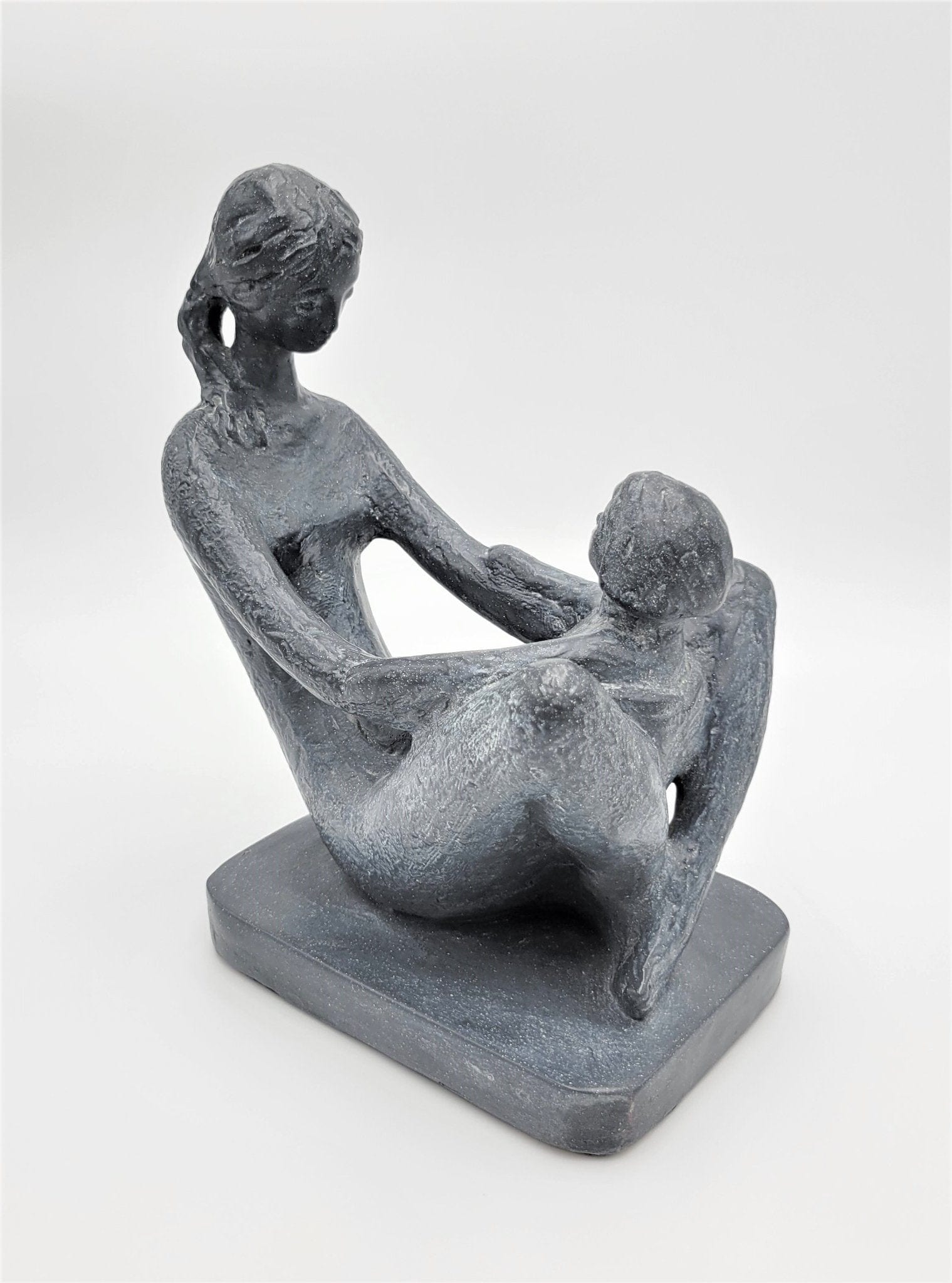 Austin Productions Sculpture Austin Productions Ceramic Kathy Klein "Generations" Mother/Child Sculpture 1972