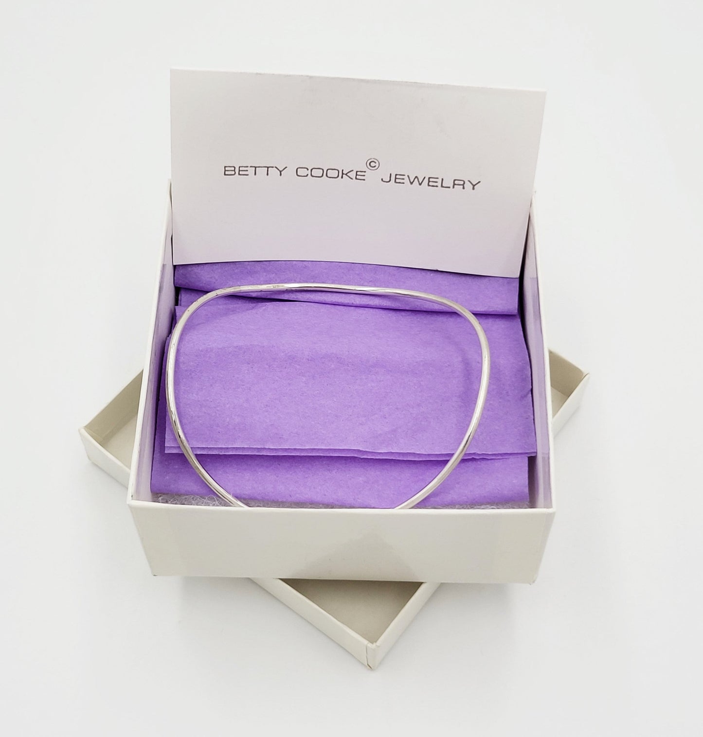 Betty Cooke Bracelet Sterling Iconic Betty Cooke Modernist Bracelet Circa 1960s