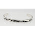 Bueford Dawahoya Hopi Jewelry Bueford Dawahoya Hopi Native American Sterling Silver Slim Cuff Bracelet 1960s