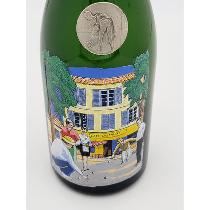 Cheeky Parisian Wine Bottle Decor