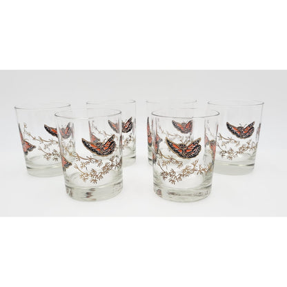 Couroc Serveware Couroc Melamine Butterfly Server Set - New Pics with Glassware