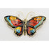 David Andersen Jewelry David Andersen Norway Sterling & Guilloche Enamel LARGEST Butterfly Brooch 1940s