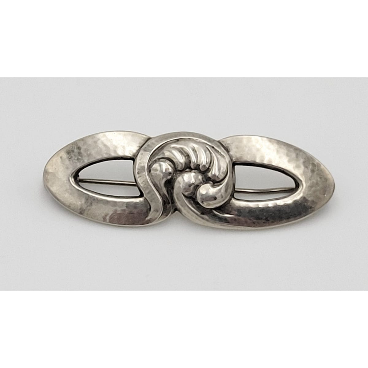 Georg Jensen Jewelry RARE Danish Designer Georg Jensen Sterling Art Deco Brooch 