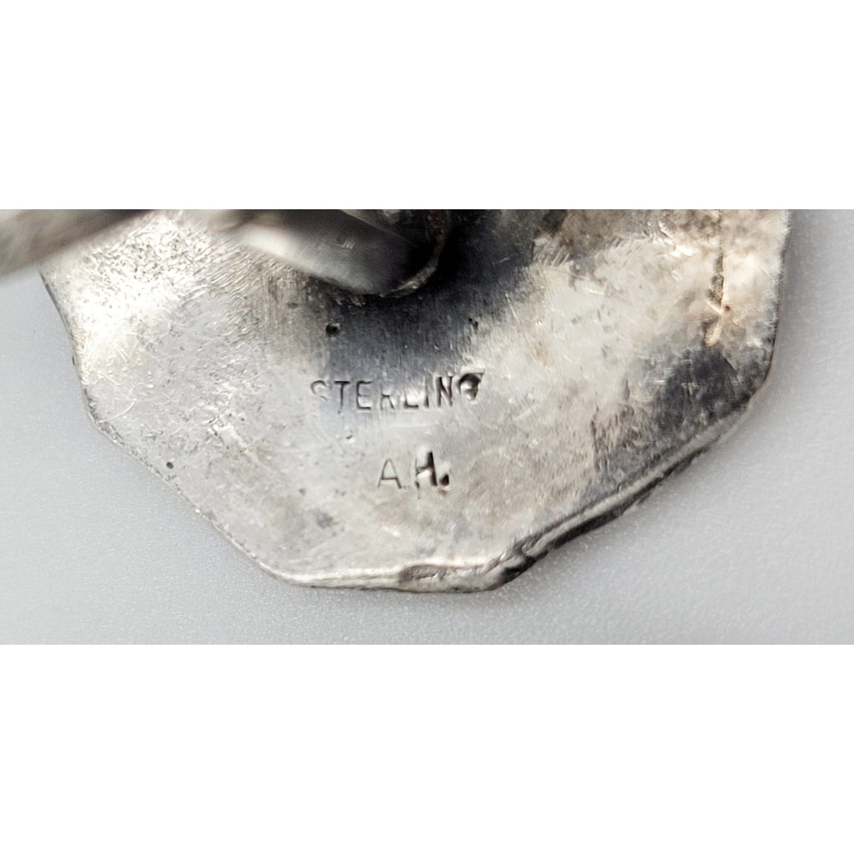 Halberstadt Denmark Jewelry Danish Halberstadt Brutalist Abstract Sterling Cufflinks Circa 1960s RARE