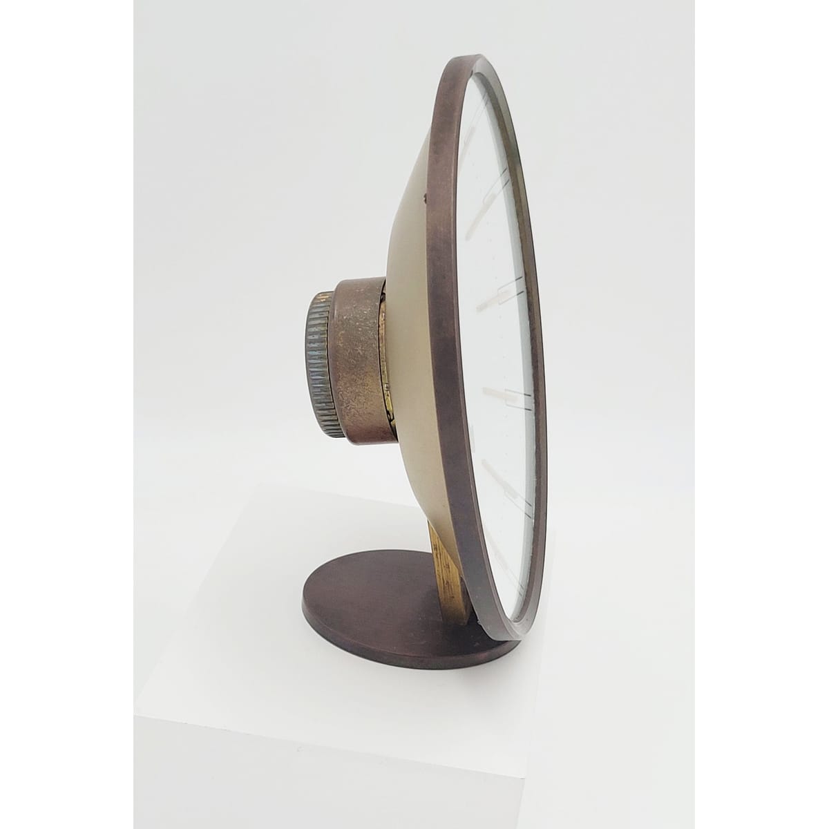 Heinrich Johannes Möller For Kienzle Germany Art Deco Mantle Clock C. 1950