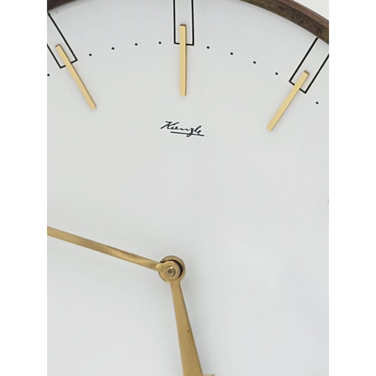 Heinrich Johannes Möller For Kienzle Germany Art Deco Mantle Clock C. 1950