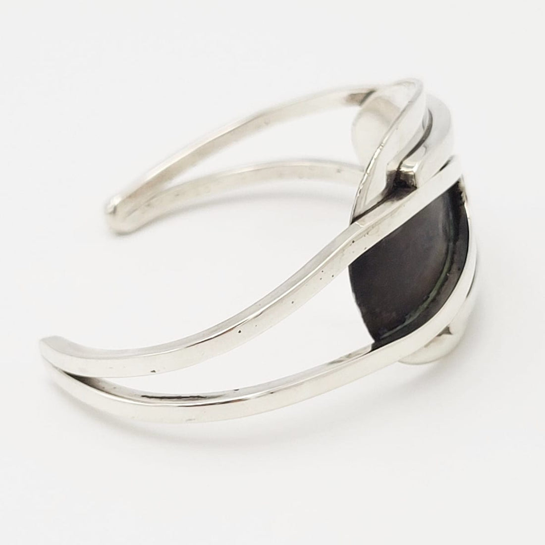 Henry Steig Jewelry Iconic Designer Henry Steig Sterling Abstract Modernist Studio Cuff Rare 1950s