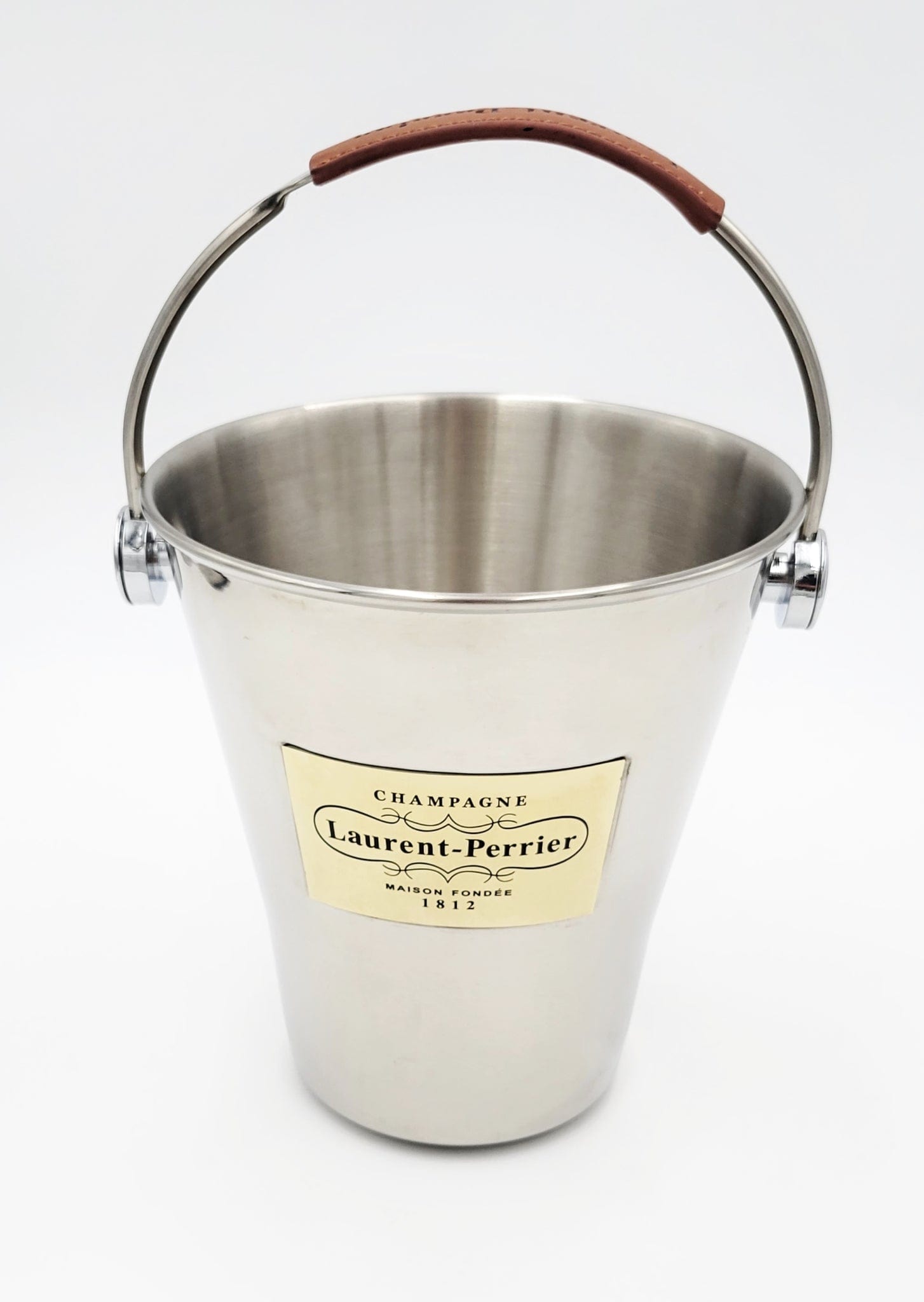 Laurent Perrier Barware French Laurent-Perrier Maison Fondee 1812 Champagne Chiller Ice Bucket NOS