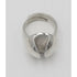 Matti J Hyvarinen Jewelry Matti J Hyvärinen Sirokoru Finland Modernist Sterling Cocktail Ring 1974