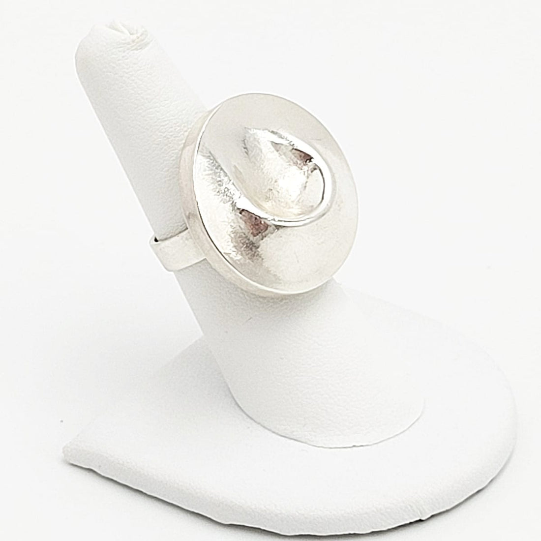 Matti J Hyvarinen Jewelry Matti J Hyvärinen Sirokoru Finland Modernist Sterling Silver Ring Circa 1972