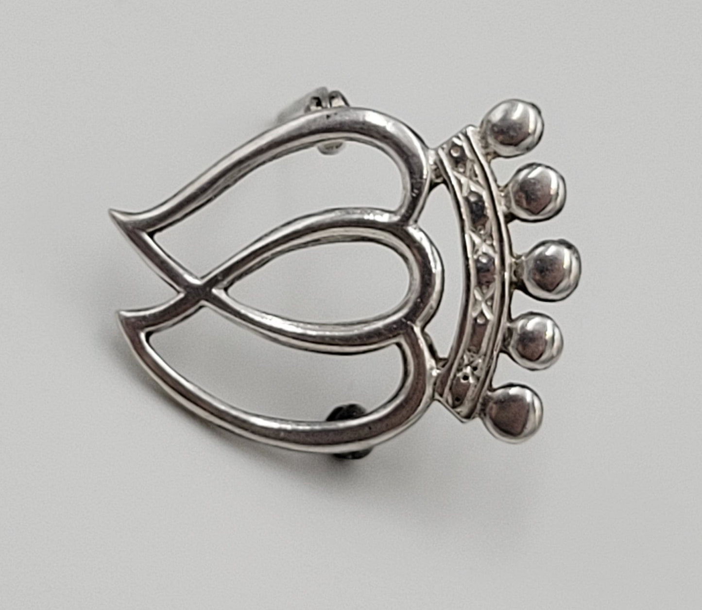 Sterling Silver Jewelry Edinburgh Scotland Designer Sterling Brooch Kilt Pin Hallmarked Dated 1988