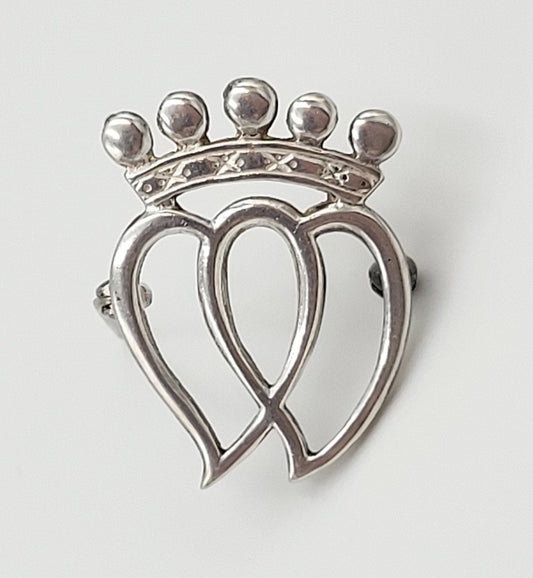 Sterling Silver Jewelry Edinburgh Scotland Designer Sterling Silver Brooch Kilt Pin Hallmarked Dated 1988