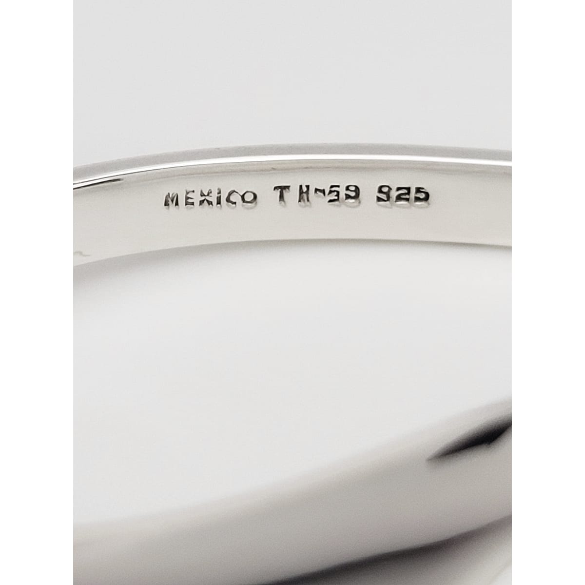 Taxco Sterling Jewelry Taxco Designer Sterling Silver Abstract Modernist DBL Hinged Bangle Bracelet